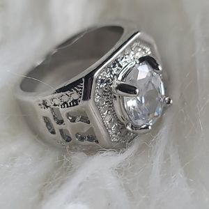 NEW Silver Ring 5 3/4